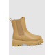 Черевики жіночі зимові на хутрі челсі, колір бежевий, 248RTM15