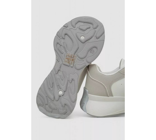Кроссовки женские, цвет бело-серый, 248RXM60