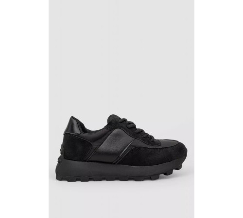 Кроссовки женские, цвет черный, 248R218