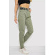 Джинси жіночі MOM, колір оливковий, 182R00296