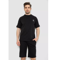 Костюм чоловічий повсякденний, колір чорний, 238R1570-1