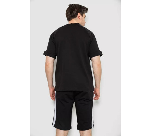 Костюм чоловічий повсякденний, колір чорний, 238R1570-1