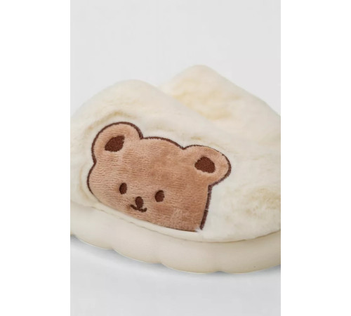 Капці жіночі домашні, колір молочний, 243R600