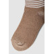 Шкарпетки жіночі з принтом, колір бежевий, 238R336-4