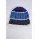 Дитяча шапка, сіро-синього кольору, з вовни, 167R7777