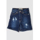 Шорты подростковые джинсовые для девочки, цвет синий, 247R923