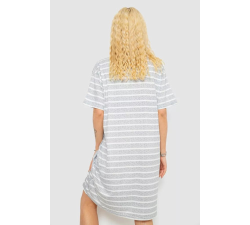 Ночная рубашка, цвет серо-белый, 238R335