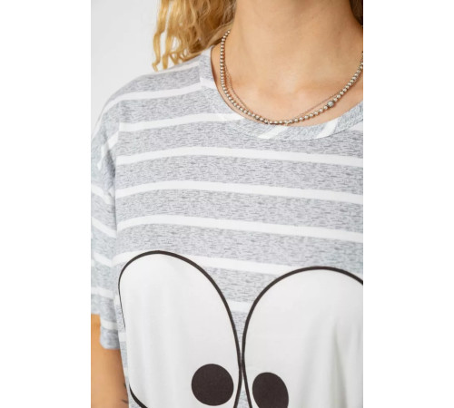 Ночная рубашка, цвет серо-белый, 238R335