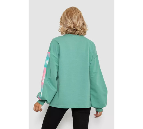 Свитшот женский, цвет оливковый, 102R445