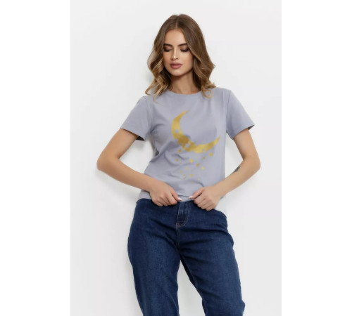 Футболка жіноча, колір сірий, 102R189
