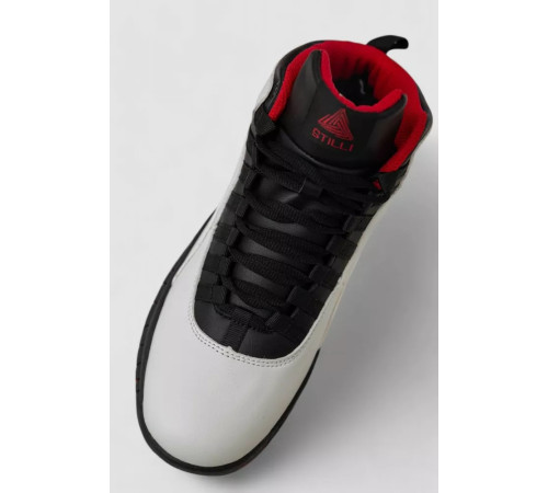 Черевики чоловічі зимові на хутрі, колір біло-червоний, 248RCX697