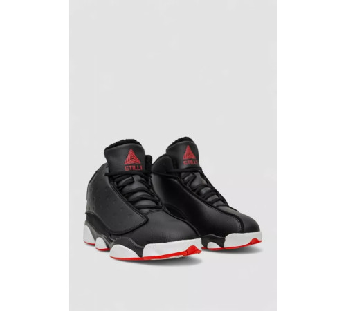 Кросівки чоловічі зимові на хутрі 248RCX679-11, колір Біло-червоний