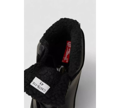 Кросівки чоловічі зимові на хутрі 248RCX679-11, колір Біло-червоний