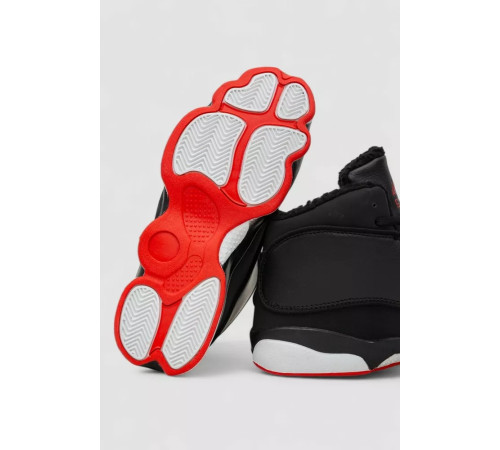 Кросівки чоловічі зимові на хутрі 248RCX679-11, колір Біло-червоний
