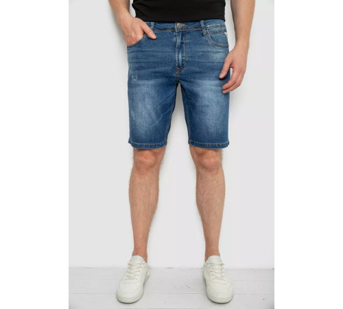 Джинсові шорти чоловічі, колір синій, 244R5A-049