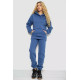 Женский спортивный костюм на флисе, цвет джинс, 102R7711