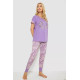 Пижама женская с принтом, цвет сиреневый, 243R2079