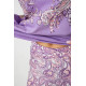 Пижама женская с принтом, цвет сиреневый, 243R2079