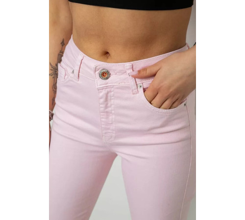 Джинсы женские, цвет розовый, 182R1005S19