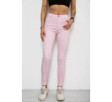Джинсы женские, цвет розовый, 182R1005S19