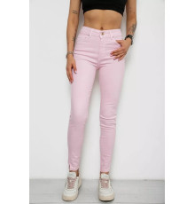 Джинси жіночі, колір рожевий, 182R1005S19