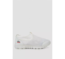 Слипоны мужские, цвет белый, 244RA317