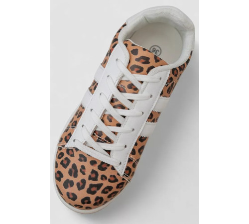 Кросівки жіночі демісезонні, колір бежево-білий, 243R2025-2