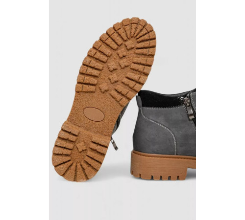 Черевики чоловічі демісезонні, колір сірий, 131R184348