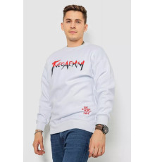 Батник чоловічий на флісі, колір білий, 247R016