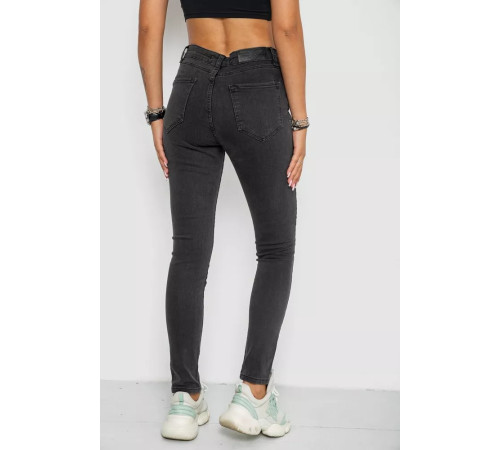Джинси жіночі демісезонні, колір сірий, 244R2021-18