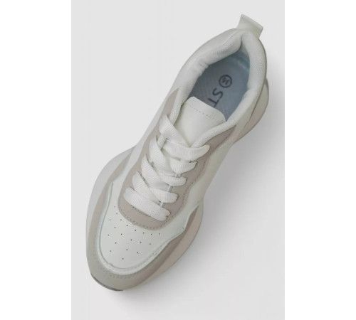 Кросівки жіночі, колір біло-сірий, 248RXM60-7-2