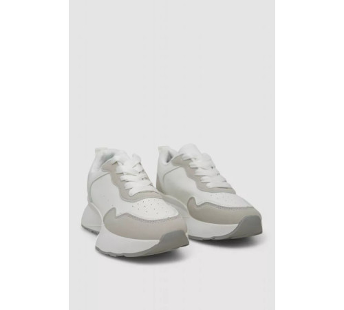 Кросівки жіночі, колір біло-сірий, 248RXM60-7-2