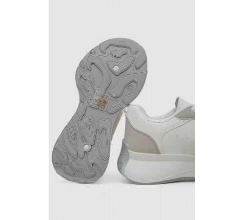 Кросівки жіночі, колір біло-сірий, 248RXM60-7-2