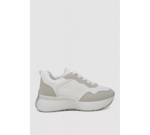 Кросівки жіночі, колір біло-сірий, 248RXM60-7-2