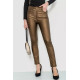 Брюки женские стрейч, цвет темно-золотистый, 246R3019
