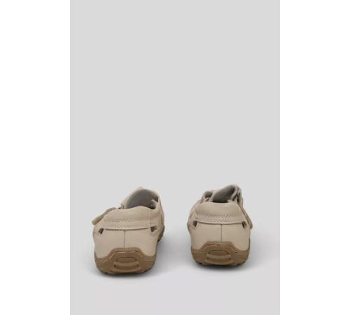 Туфли летние для мальчиков, цвет светло-бежевый, 244RT703.