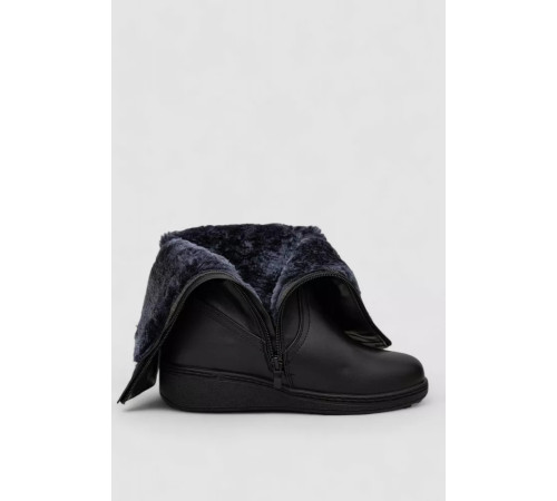 Сапоги женские зимние на меху, черный, 243RY2001