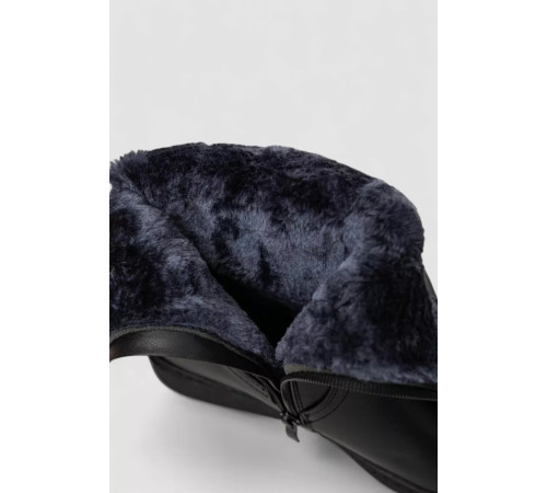 Сапоги женские зимние на меху, черный, 243RY2001