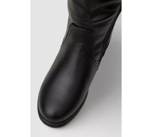Сапоги женские зимние на меху, черный, 243RY2001