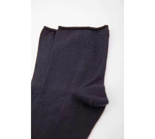 Жіночі шкарпетки, середньої довжини, чорного кольору, 167R366