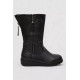 Чоботи жіночі зимові на хутрі, колір чорний, 243RY203