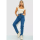 Джинсы женские на резинке, цвет синий, 244R8626