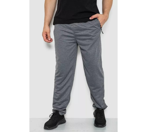 Спорт чоловічі штани, колір сірий, 244R41388