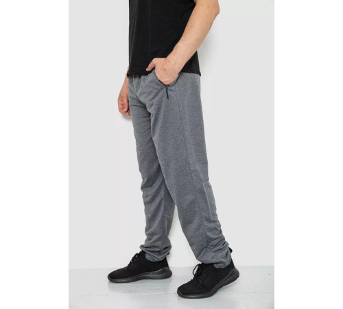 Спорт чоловічі штани, колір сірий, 244R41388