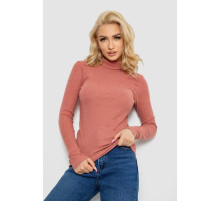 Гольф женский в рубчике, цвет темно-коралловый, 238R505.