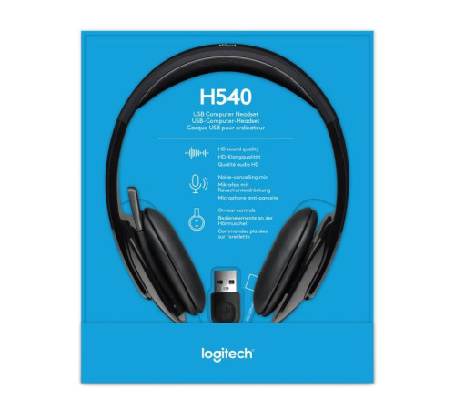 Навушники Logitech H540 USB Headset (981-000480)