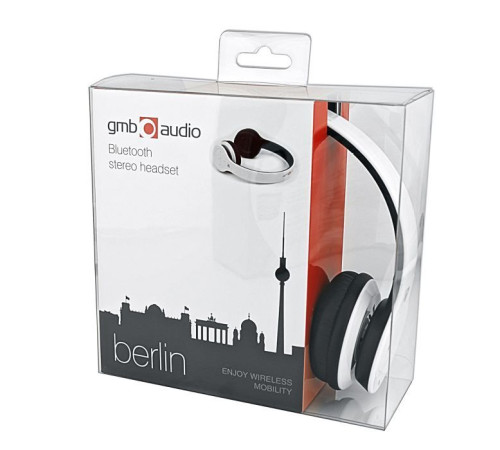 Навушники Gembird BHP-BER White (BHP-BER-W)