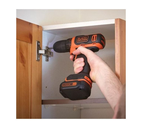 Шуруповерт Black&Decker BDCDD12, 10.8V, 26Нм, Li-Ion (BDCDD12)
