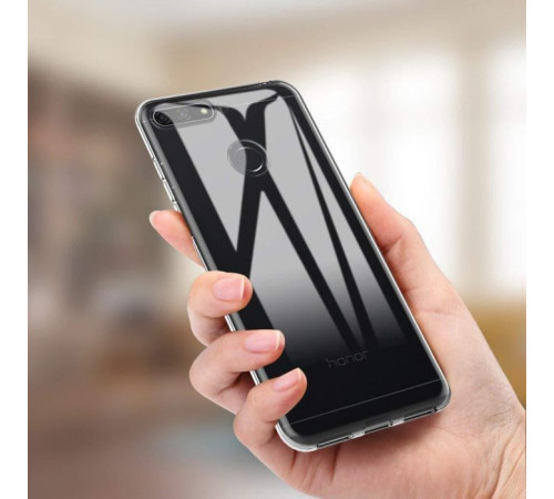 Чохол до мобільного телефона Laudtec для Huawei Y6 2018 Clear tpu (Transperent) (LC-HY62018T)