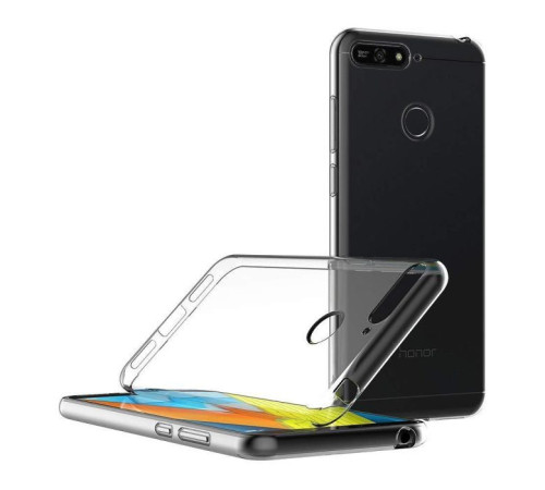 Чохол до мобільного телефона Laudtec для Huawei Y6 2018 Clear tpu (Transperent) (LC-HY62018T)